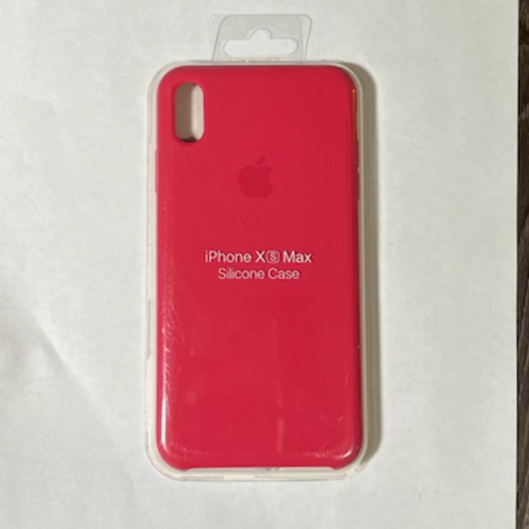 New iphone Xs Max Pink Silicone Case - Picture 1 of 2